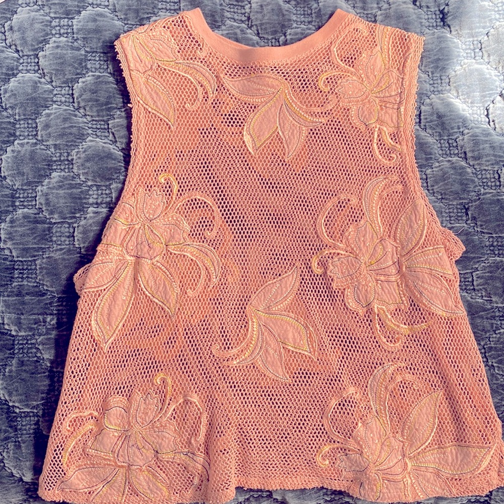Free people medium mesh tank